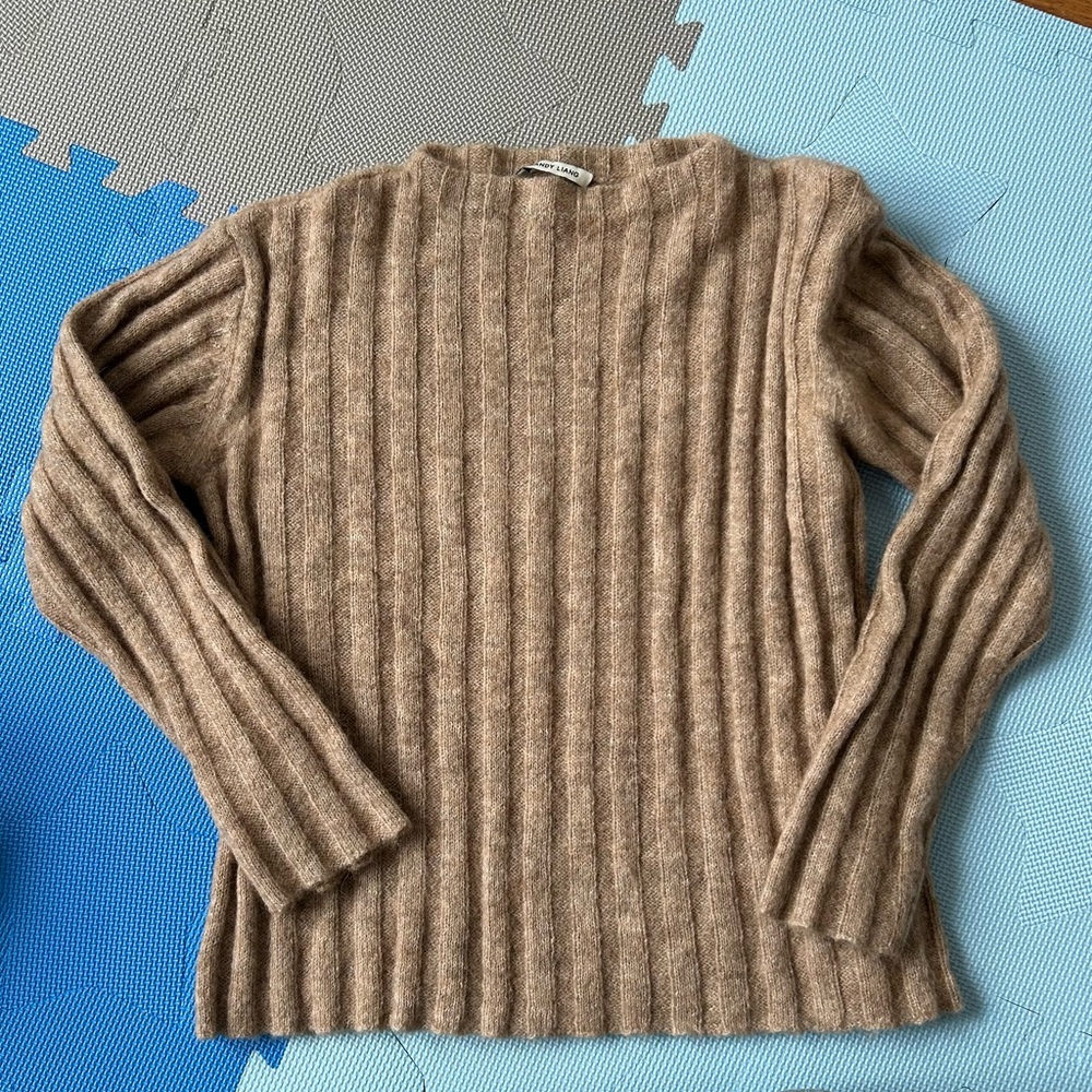 Sandy Liang Sweater high boatneck